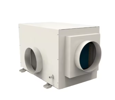 Install greenhouse dehumidifier on the ceiling